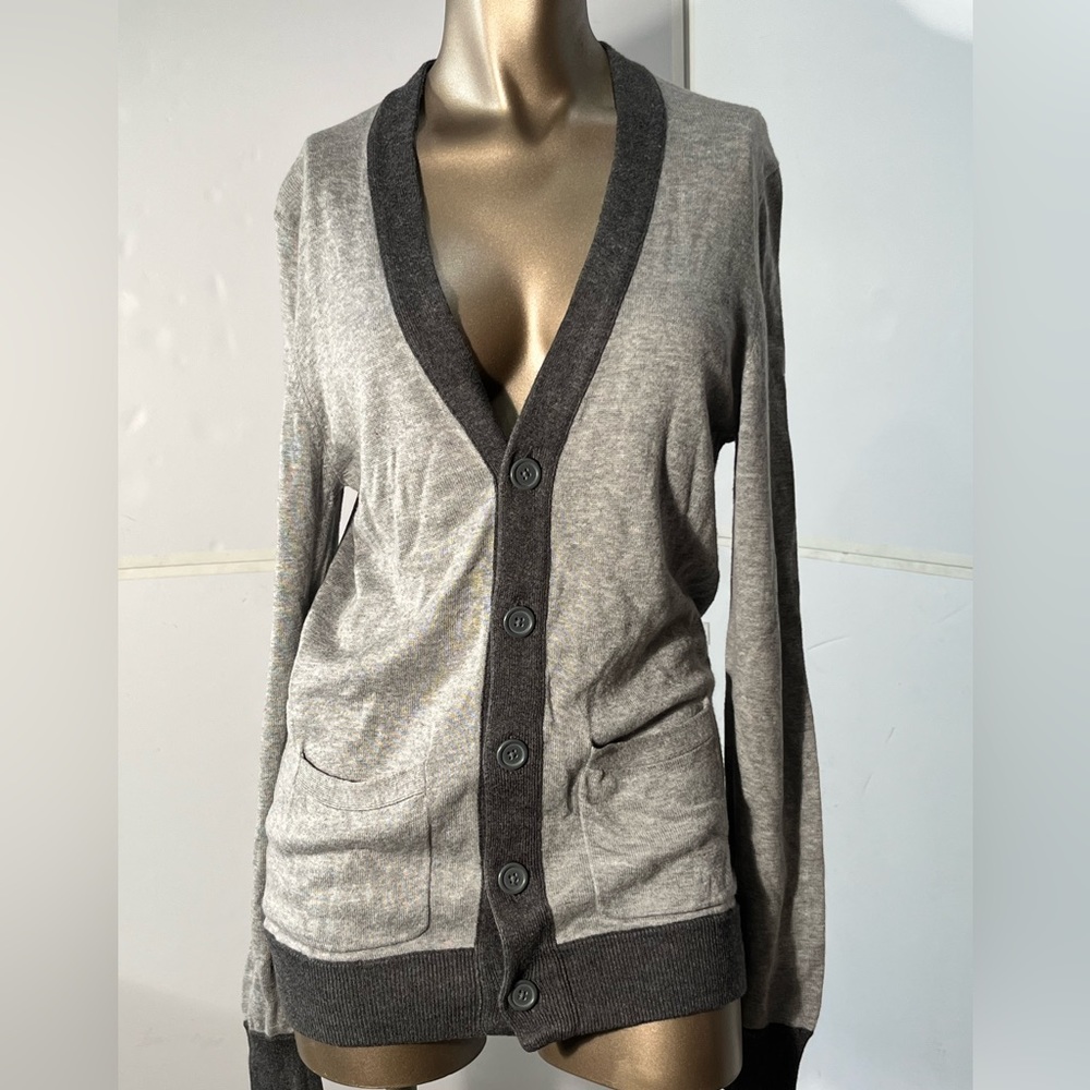 BDG charcoal/grey cardigan XS